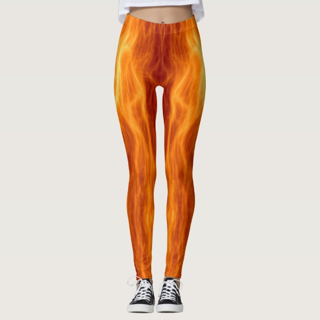 Feuerwelle Leggings (Vorderseite)