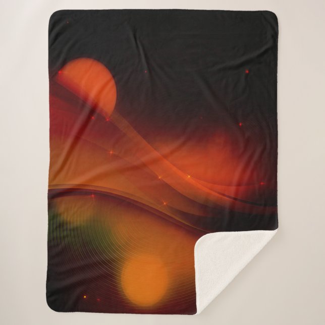 Feuerwelle Sherpadecke (Vorderseite)