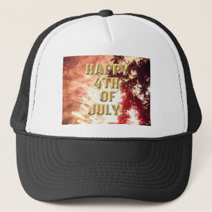 Feuerwerk 12 4. Juli Trucker-Hut Truckerkappe