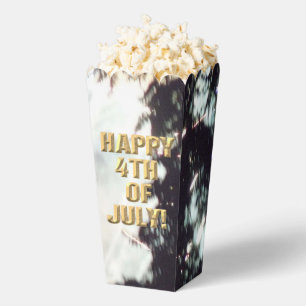 Feuerwerk 14 4. Juli Popcorn-Boxen Geschenkschachtel