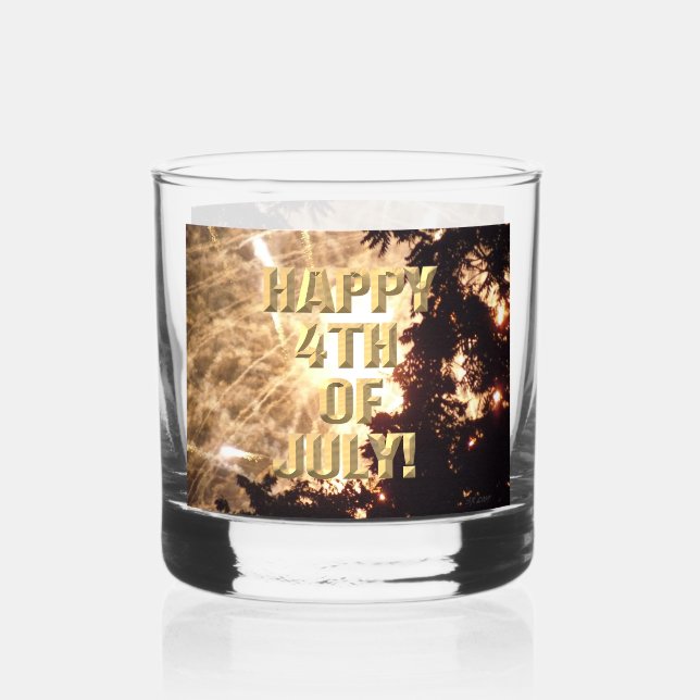 Feuerwerk 15 4. Juli Felsen Glas (Vorderseite)