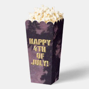 Feuerwerk 16 4. Juli Popcorn-Boxen Geschenkschachtel