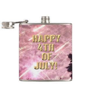 Feuerwerk 17 4. Juli umhüllter Kolben Flachmann