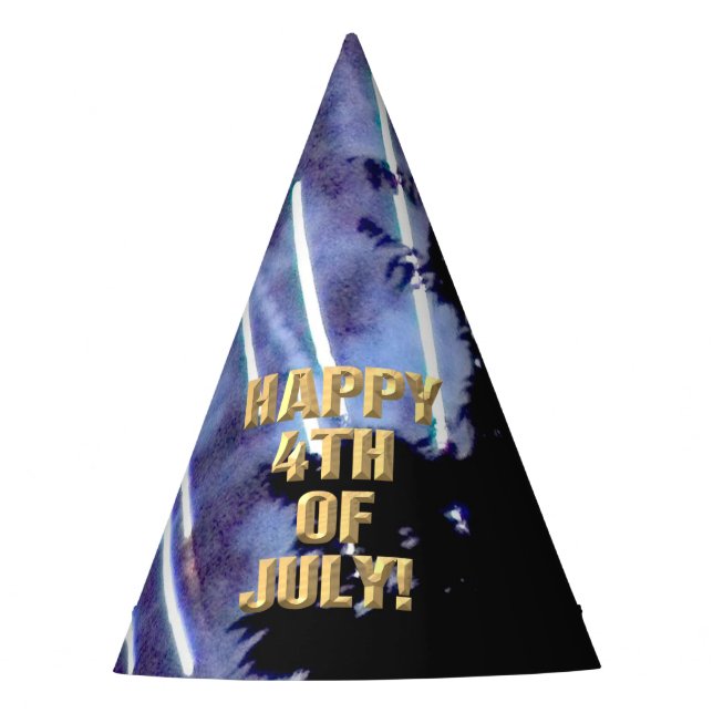 Feuerwerk 1 4. Juli Party Hut Partyhütchen (Vorderseite)