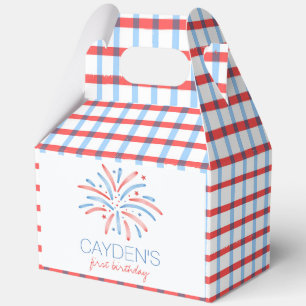 Feuerwerk 4. Juli Geburtstag Geschenkschachtel