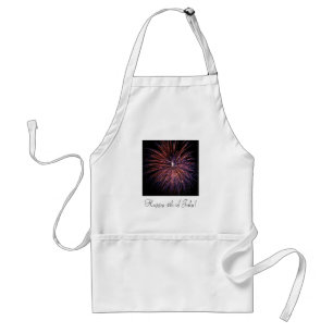 Feuerwerk 4. Juli Schürze