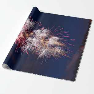Feuerwerk 4. Juli Unabhängigkeitstag Geschenkpapier