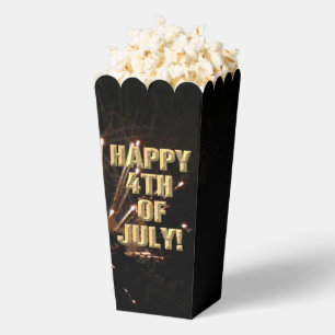 Feuerwerk 5 4. Juli Popcorn-Boxen Geschenkschachtel