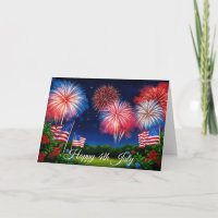 Feuerwerk am 4. Juli