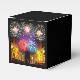Feuerwerk am Stadtrand Geschenkschachtel