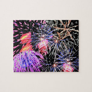 Feuerwerk-Anzeige Puzzle