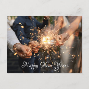 Feuerwerk auf der Postkarte