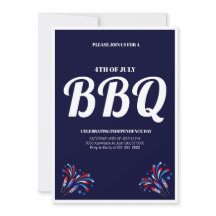 Feuerwerk BBQ-Party zum 4. Juli