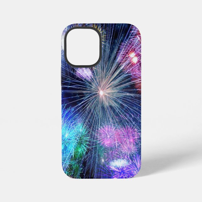 Feuerwerk-Blast iPhone Hülle (Rückseite)