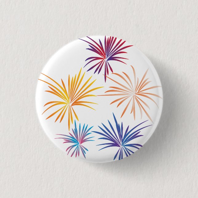 Feuerwerk Button (Vorderseite)