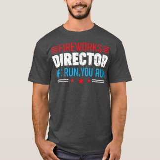 Feuerwerk Direktor 4. Juli Feier Geschenk78 T-Shirt