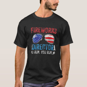 Feuerwerk Direktor Funny 4th Juli Patriotic Ame T-Shirt
