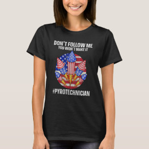 Feuerwerk Direktor Pyrotechnic für einen Pyrotechn T-Shirt
