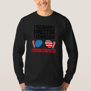 Feuerwerk Direktor Techniker Ich bin Bang Firework T-Shirt
