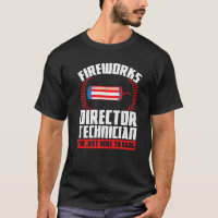 Feuerwerk Direktor Techniker Ich bin nur hier, um