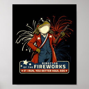 Feuerwerk Direktor, wenn ich Sie besser Haul Poster