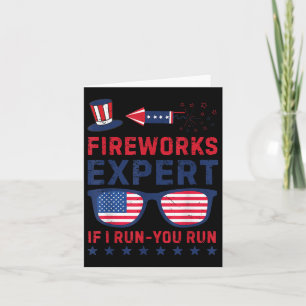 Feuerwerk-Experte - Ich führe Sie Lauf am 4. Juli Karte