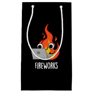 Feuerwerk Feuer Feuer Flamme Puppe Dunkel BG Kleine Geschenktüte