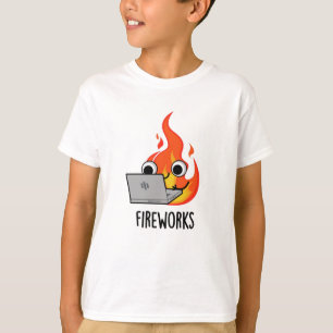 Feuerwerk Feuer Feuer Flammenpuppe T-Shirt