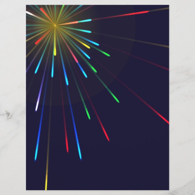 Feuerwerk Flyer (Vorne)