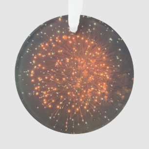 Feuerwerk Foto Ornament