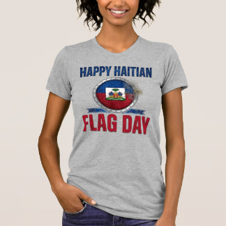 Feuerwerk Frohen haitianischen Flaggentag Haiti St T-Shirt
