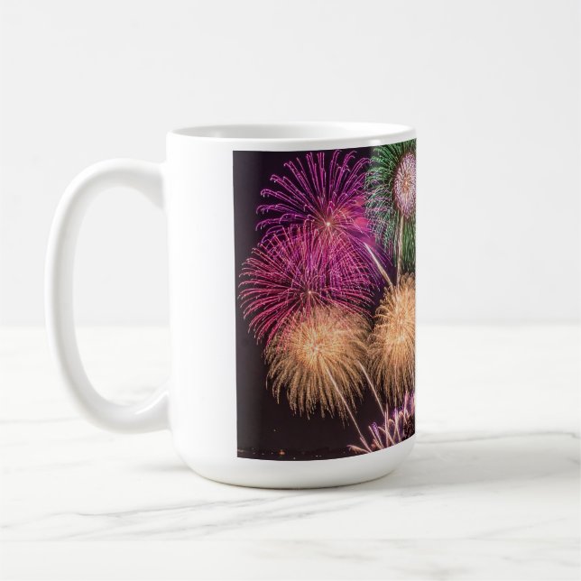 Feuerwerk Kaffeetasse (Links)