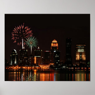 Feuerwerk Louisville Poster