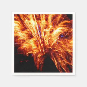 Feuerwerk Napkins Serviette