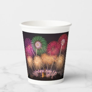 Feuerwerk Pappbecher