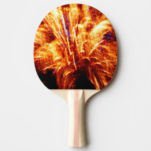 Feuerwerk Ping Pong Paddle Tischtennis Schläger