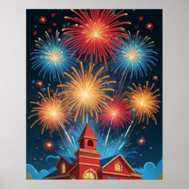 Feuerwerk Poster