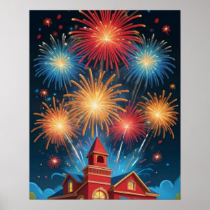 Feuerwerk Poster