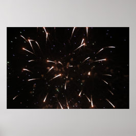 Feuerwerk-Poster Poster
