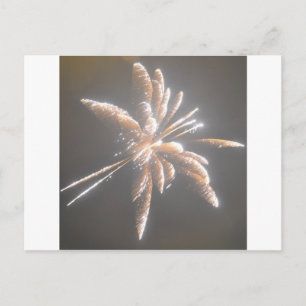 Feuerwerk Postkarte