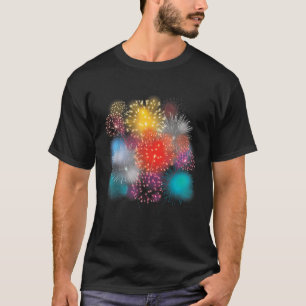 Feuerwerk Pyro Feuerwerk Explosion Pyrotechniker T-Shirt