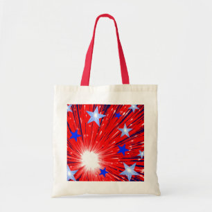 Feuerwerk Red White Blue Tasche