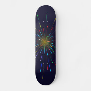 Feuerwerk Skateboard