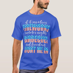 Feuerwerk Sommerabende Grillen & Freiheit 4. Juli T-Shirt