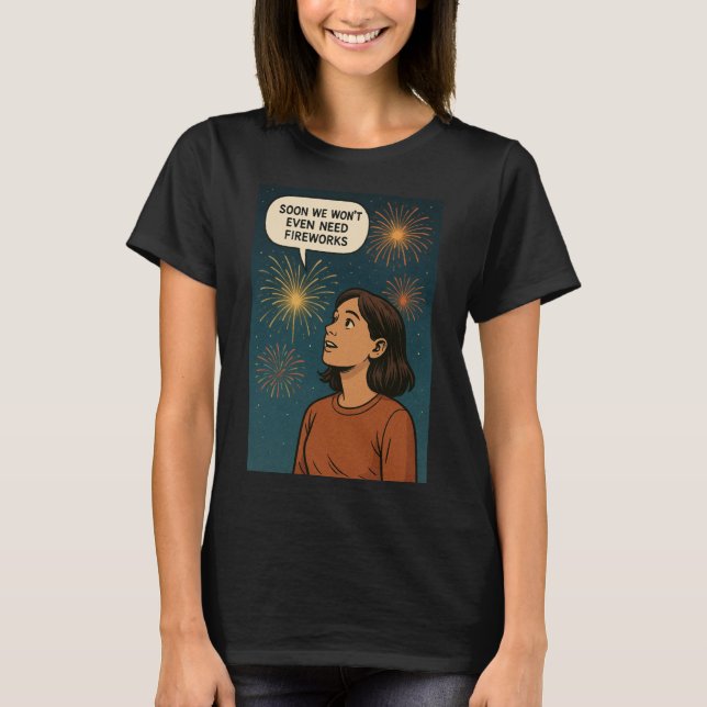 Feuerwerk T-Shirt (Vorderseite)