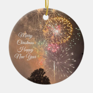 Feuerwerk Weihnachtsschmuck