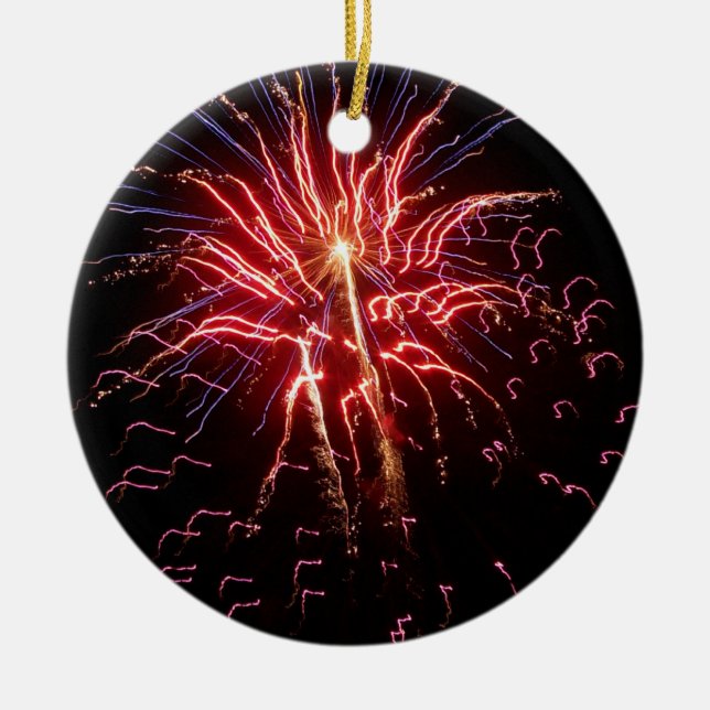 Feuerwerke 2 keramikornament (Vorne)