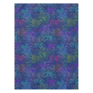 Feuerwerke 4. des bunten Sommer-Musters Julis Tischdecke