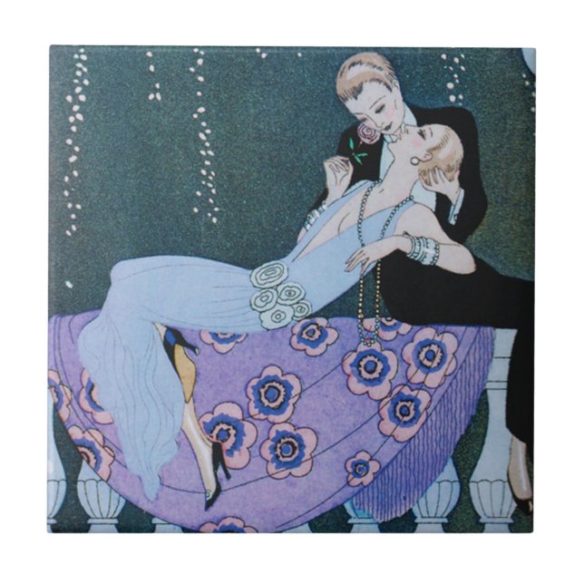 Feuerwerke in der Paris-Kunst-Deko-Fliese Fliese (Vorderseite)