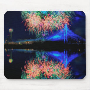 Feuerwerke Mousepad